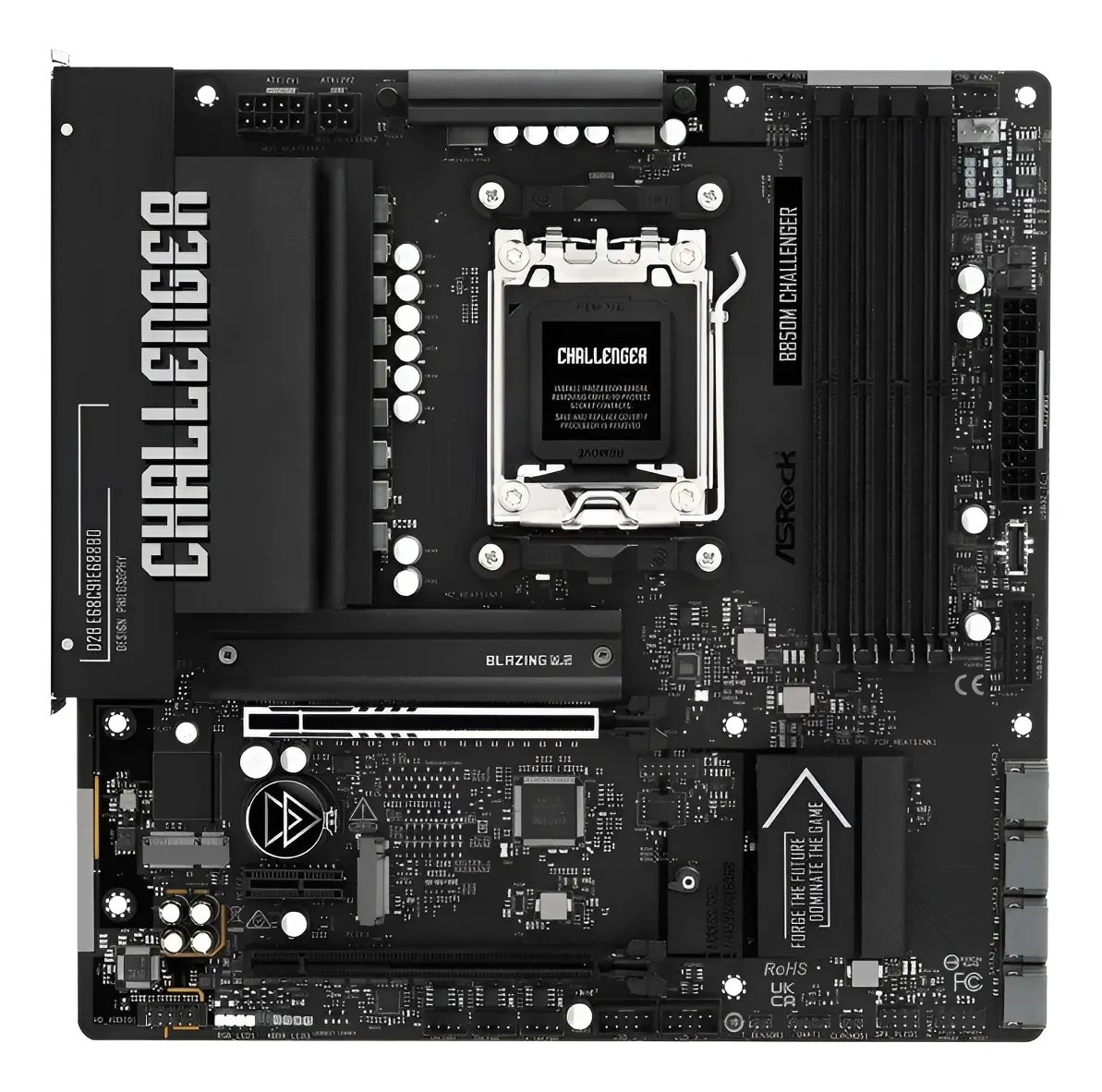 Placa-mãe Asrock B850m Challenger Am5 Micro Atx Ddr5