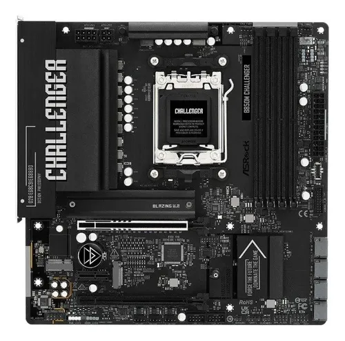 🔥 Placa-mãe Asrock B850m Challenger Am5 Micro Atx Ddr5