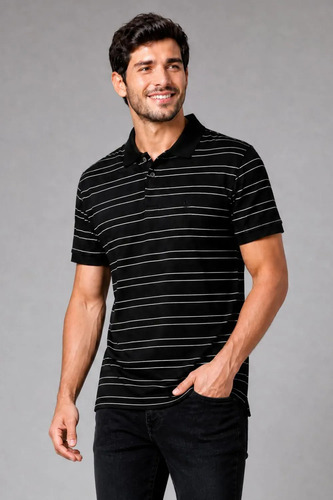 Polo Piquet Listrada Polo Wear (4 cores)