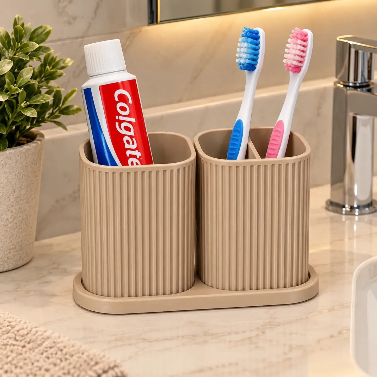 Organizador Porta Escova de Dentes