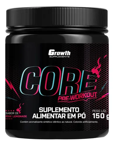 Pré Treino Core 150g Growth Supplements