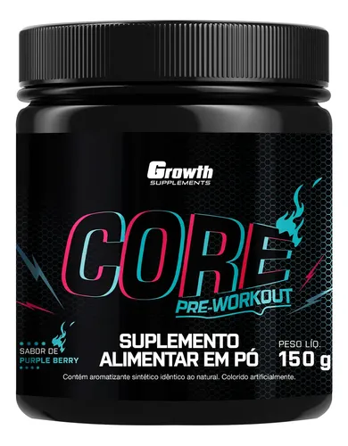 Pré Treino Core 150g Growth