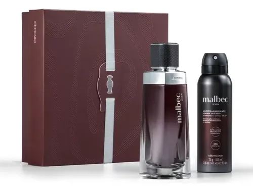 O Boticário Malbec Icon Kit Presente 2 Itens
