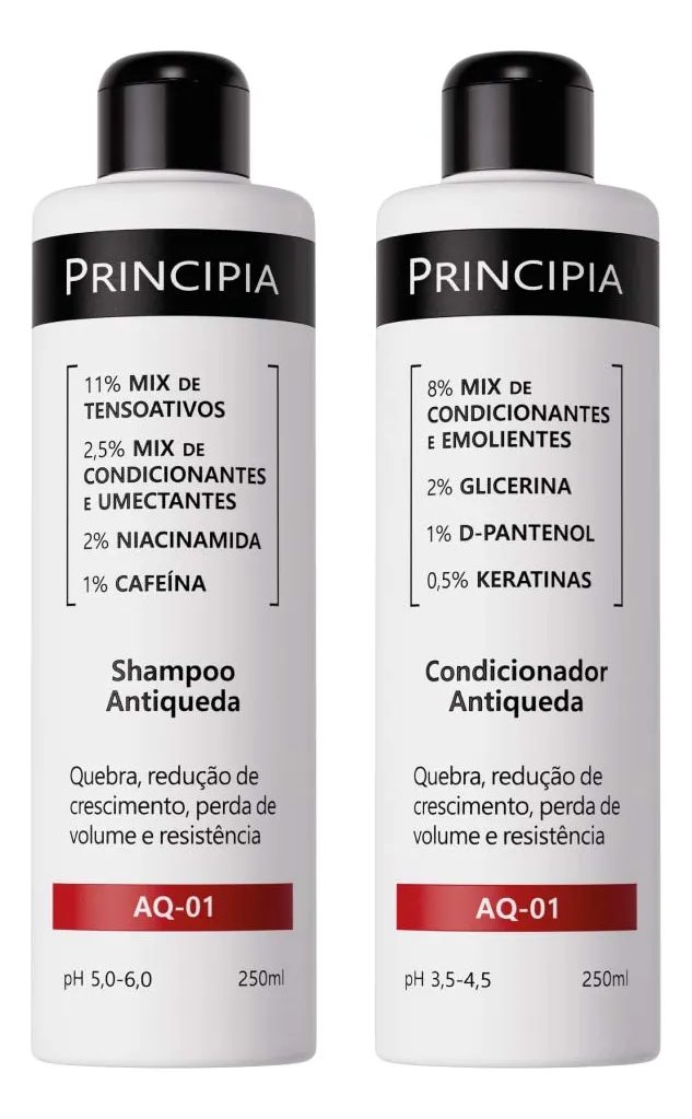 Principia Kit Shampoo e Condicionador Antiqueda AQ-01