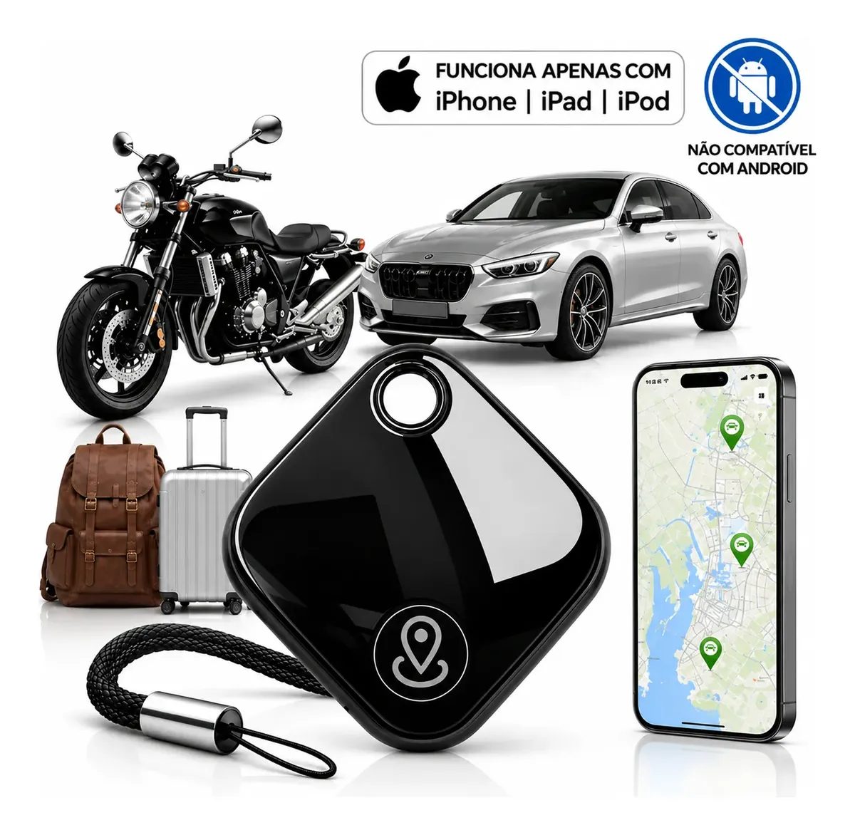 Mini Rastreador GPS Tracx para Veículos