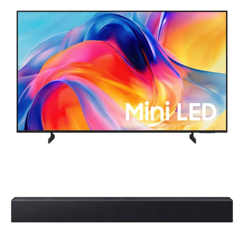 Samsung Smart Tv 50 Mini Led 4k M75h + Soundbar Hw-b400f