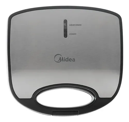 Sanduicheira Elétrica Inox Midea 127v