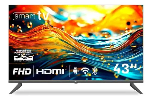 Smart Tv Hq 43 Fhd Wi-fi Hdmi
