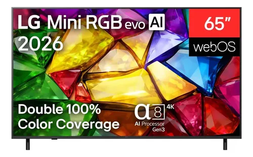 Smart Tv LG Mini Rgb Evo Ai 4k 65" 2026 (Mrgb85)