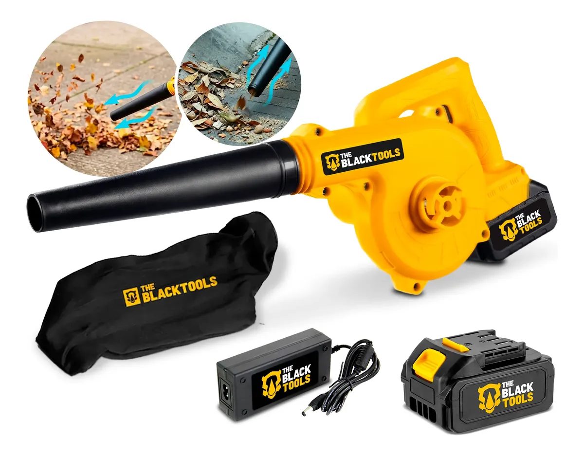 Soprador De Folhas Elétrico A Bateria 21v Profissional