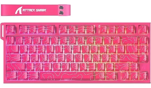🔥Teclado Mecânico Attack Shark R82he 8000hz Gamer