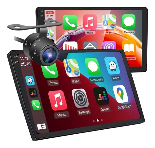 Tela Multimédia 9 Android 13 2din 2gb 32gb Carplay Camera Multimidia Android Carplay Andro