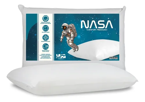 Travesseiro Hug Nasa Viscoelastico Antialergico