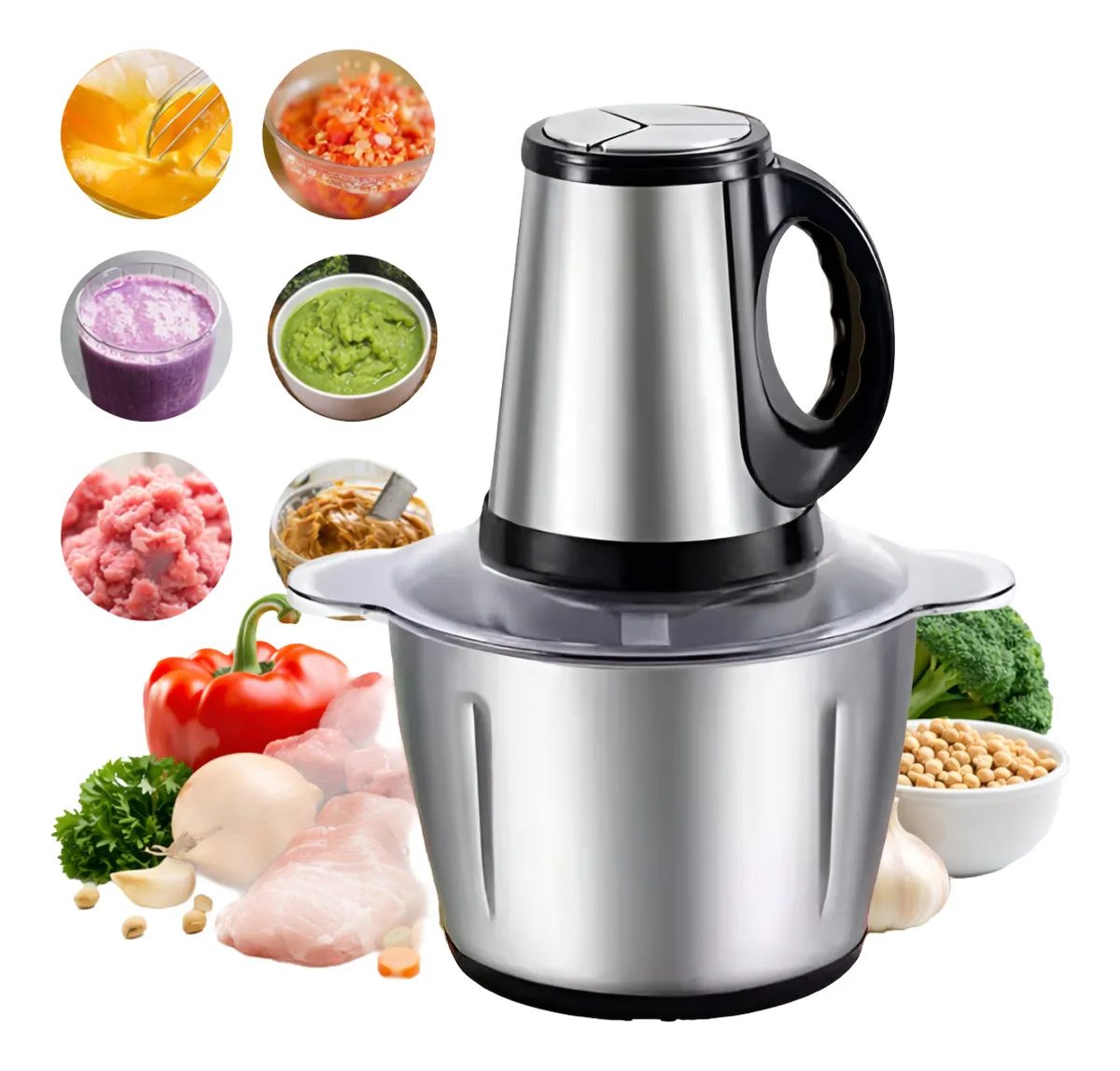Triturador Multiprocessador Turbo Inox
