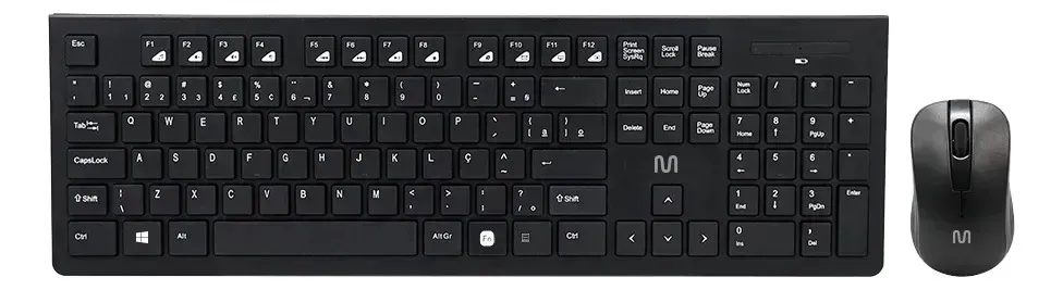 Kit Teclado e Mouse Multi TC212