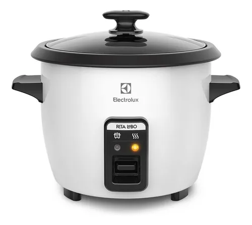 Panela de Arroz Elétrica Electrolux 1,3L Efficient RCB50 Frequência 60 Hz Branca 220V