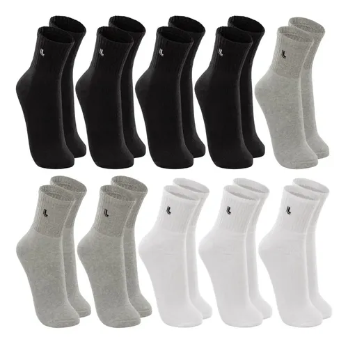 ✅ Kit 10 Pares Meias Lupo