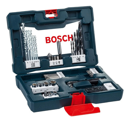 Kit de pontas e brocas Bosch V-Line 41 peças 2607017396