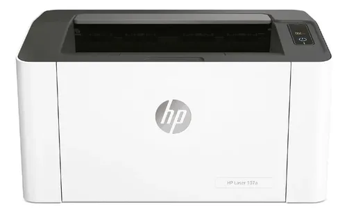 Impressora HP Laser 107a Monocromática Porta USB 2.0 de alta velocidade 110 a 127 VCA
