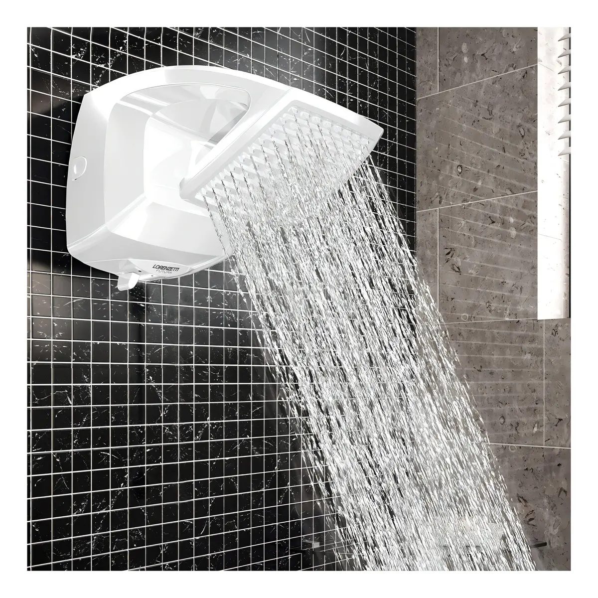Ducha Futura Multitemperaturas 5500W Lorenzetti 127V