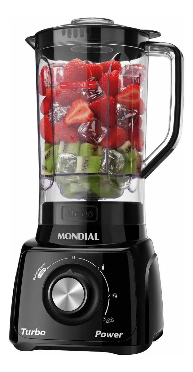 Liquidificador Turbo Power Mondial 550W