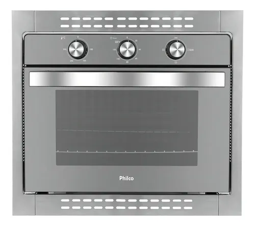 Forno de embutir elétrico Philco 56101041 46L prateado