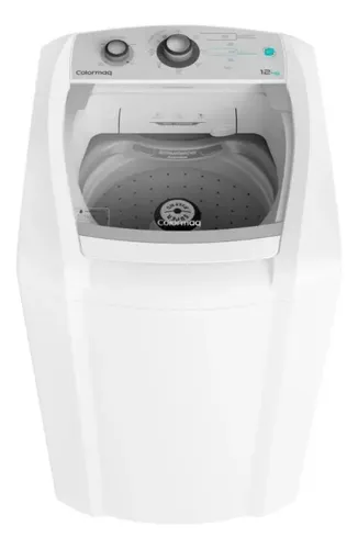 Máquina De Lavar Roupa Automática Colormaq 12kg Cor Branco