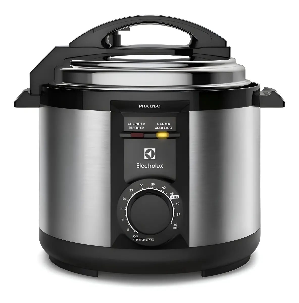 Panela de Pressão Elétrica Electrolux 5L Cor Inox Efficient por Rita Lobo PCE20