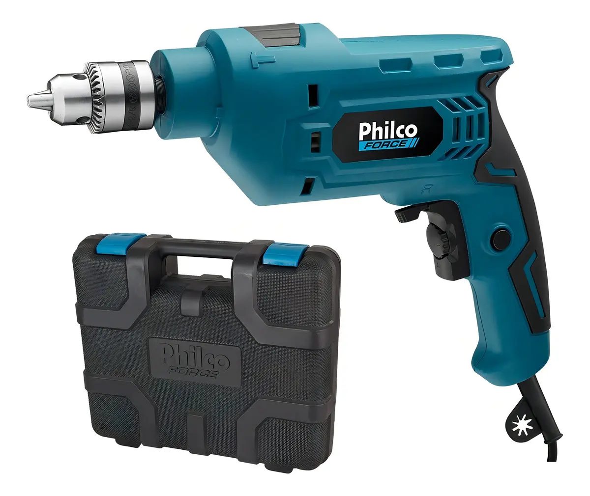 Furadeira Philco Force 650W com Maleta PFU01M