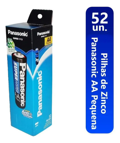 ✅ Panasonic Pilhas AA Tubo