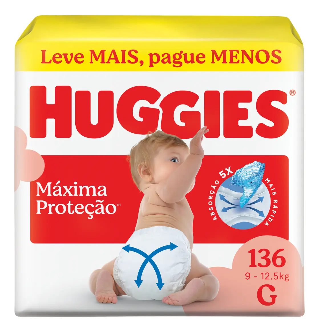 Huggies Máxima Proteção G