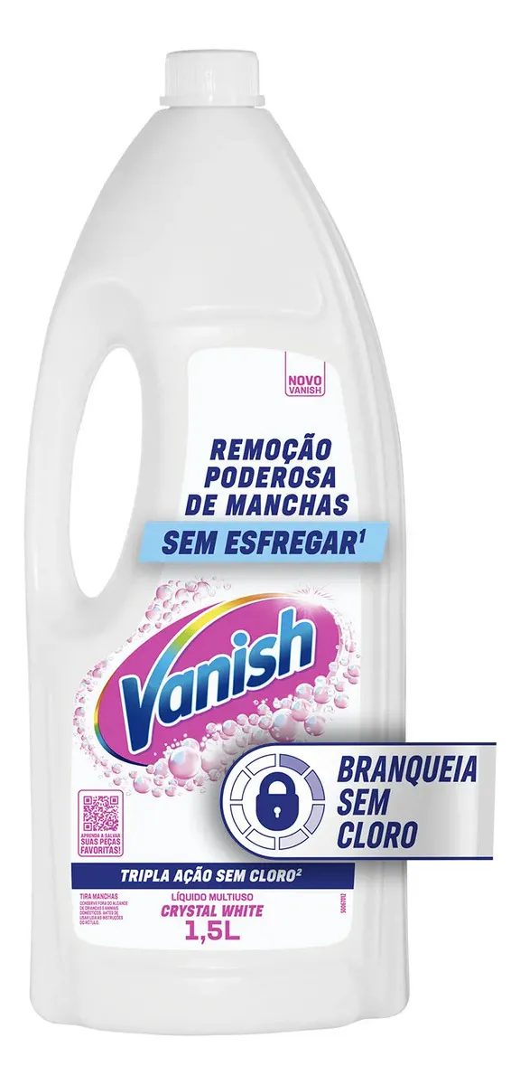 Vanish Crystal White Líquido 1,5L