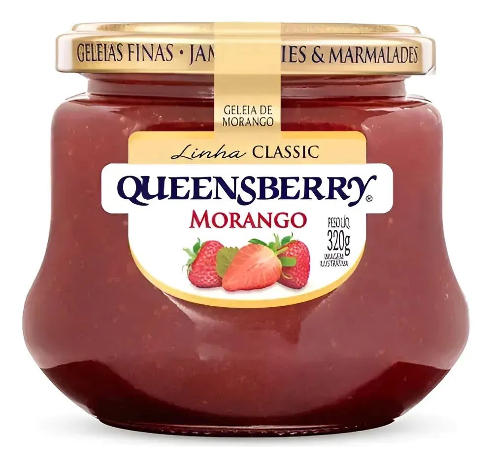 Queensberry classic geleia morango pote 320g