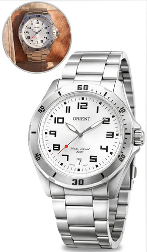 Relógio Orient Masculino MBSS1155A Prata