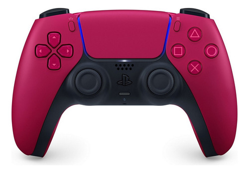 Controle joystick sem fio Sony PlayStation DualSense Wireless Controller PS5 cosmic red