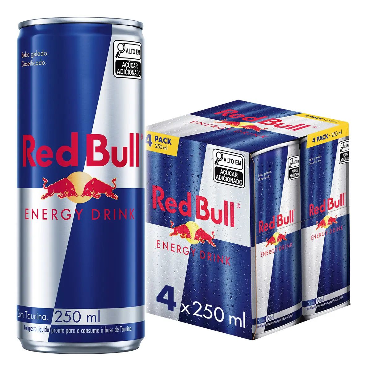 Red Bull Energy Drink 4 Latas