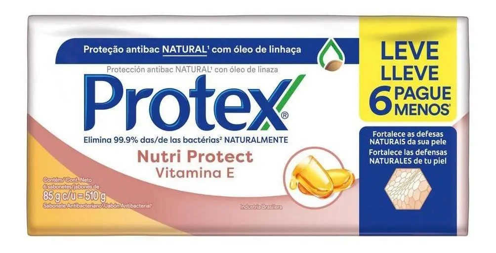 Sabonete Protex Nutri Protect Vitamina E
