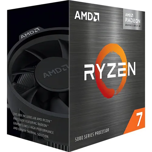 Processador AMD Ryzen 7 5700G 100-100000263BOX de 8 núcleos e 4.6GHz de frequência com grá