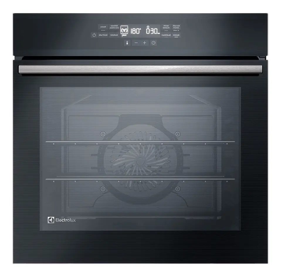 Forno De Embutir Electrolux Elétrico 80l Experience Com Food Cor Preto