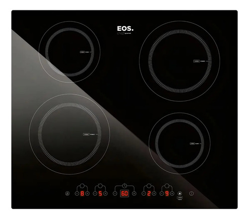 Cooktop de Indução Eos Cheff Gourmet com 4 Bocas (Eci04ep)
