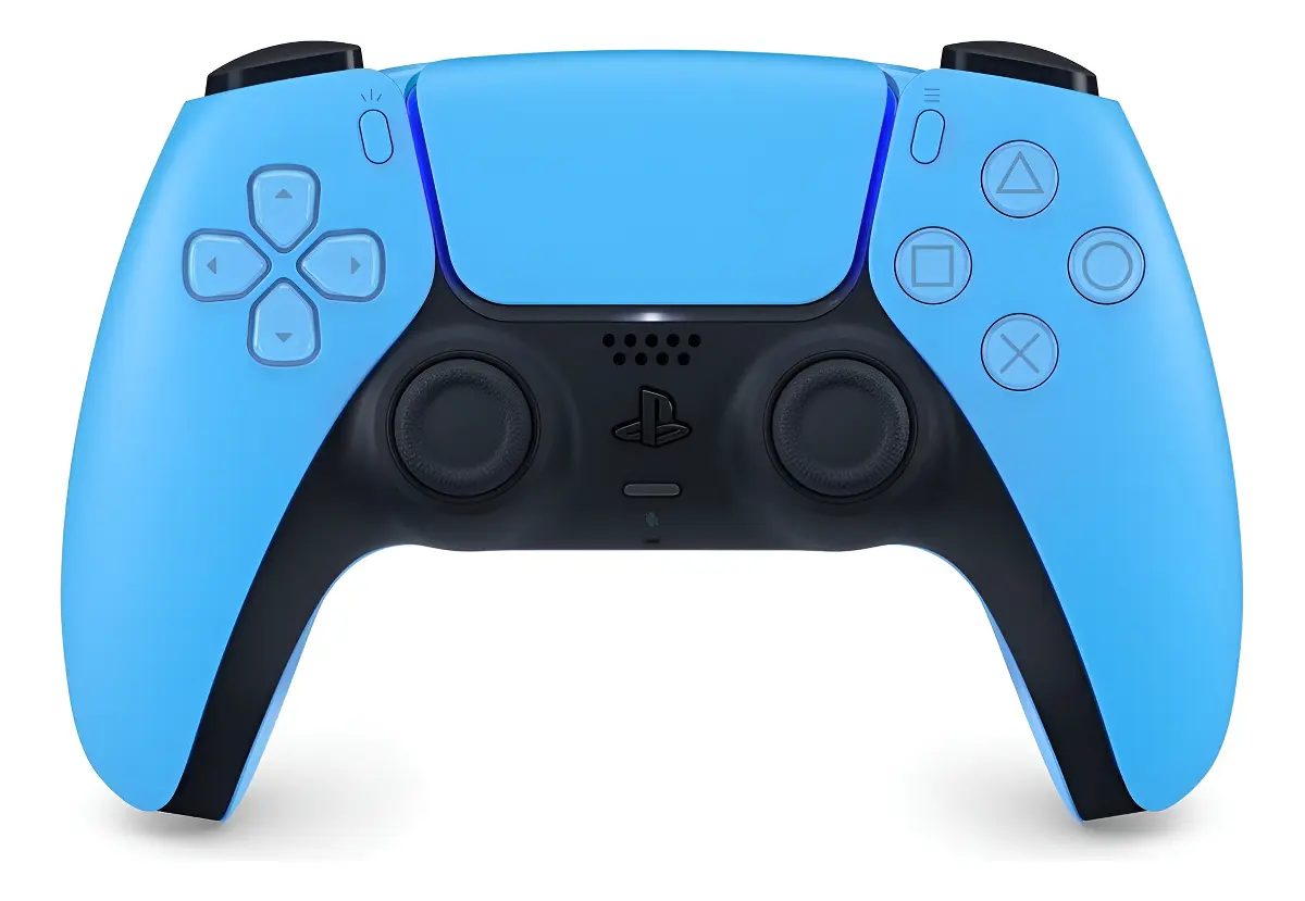 Controle DualSense Sem Fio PlayStation 5 Joystick Starlight Blue Sony