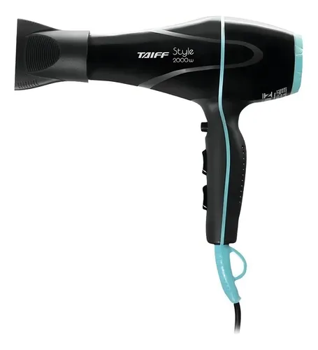 Secador Taiff Style 2000W Iônico Profissional Silencioso Preto