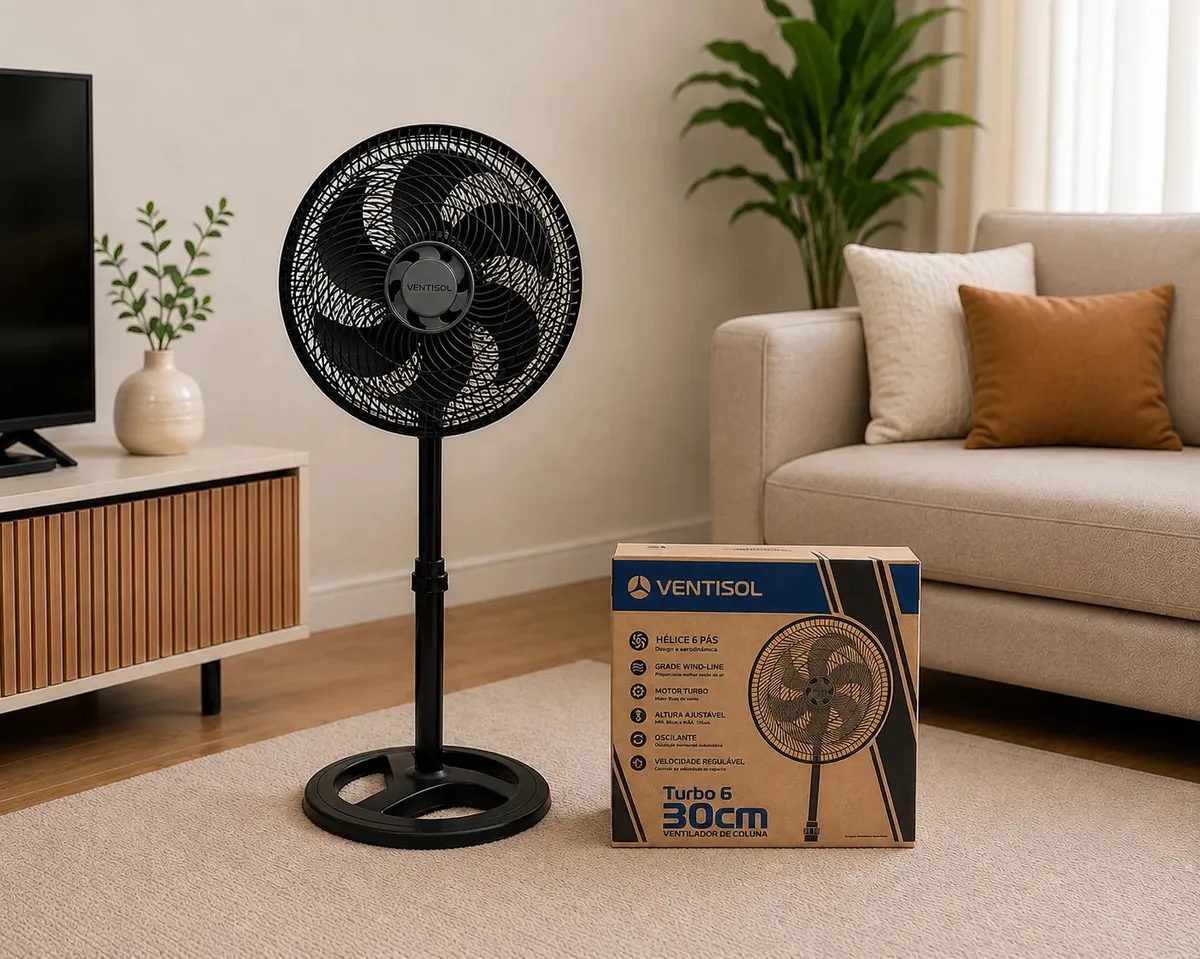 Ventilador de Coluna Ventisol Turbo