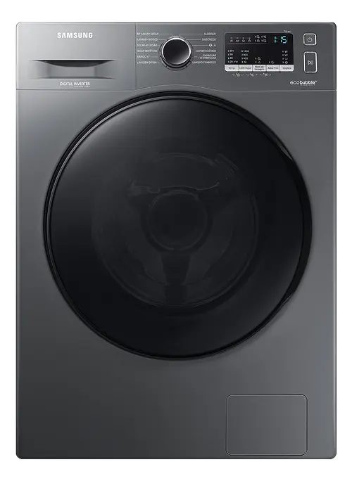 Lava e Seca Samsung WD11A com Ecobubble Inox Look 11/7kg