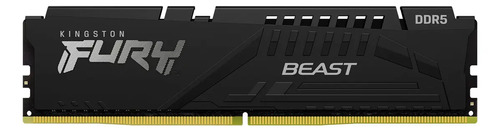 🔥 Memória RAM Para PC DDR5 5600mhz Cl40 16GB 1x16gb Kingston Fury Beast KF556C40BB-16 PC 