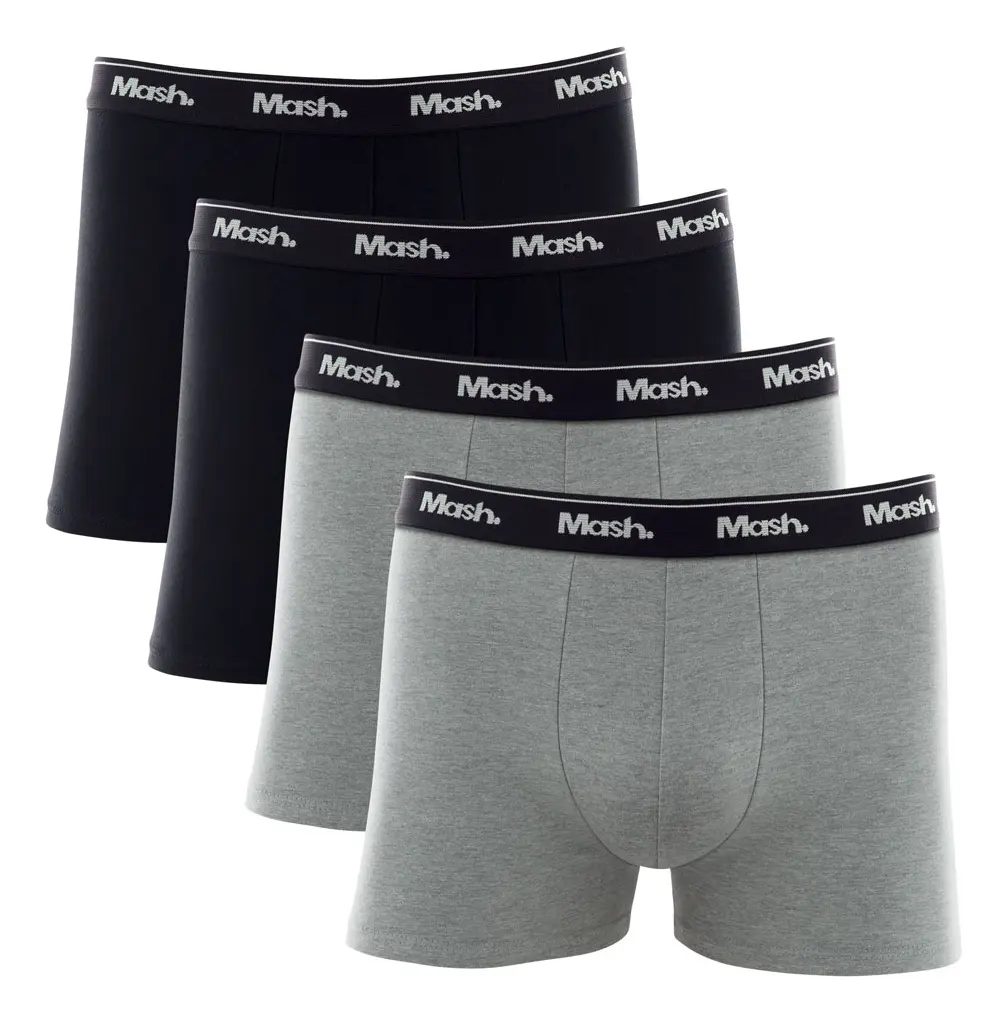 Kit 4 Cuecas Boxer Mash