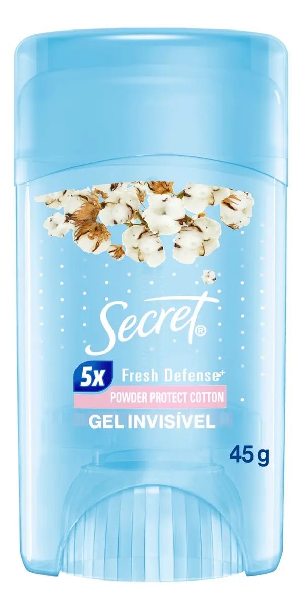 Secret Desodorante Gel Algodão