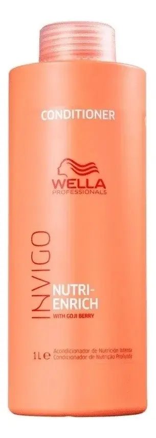 Condicionador Wella Invigo Nutri-Enrich para Cabelos Secos e Tratados 1 Litro