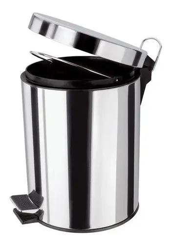 Lixeira Inox 5L Pedal