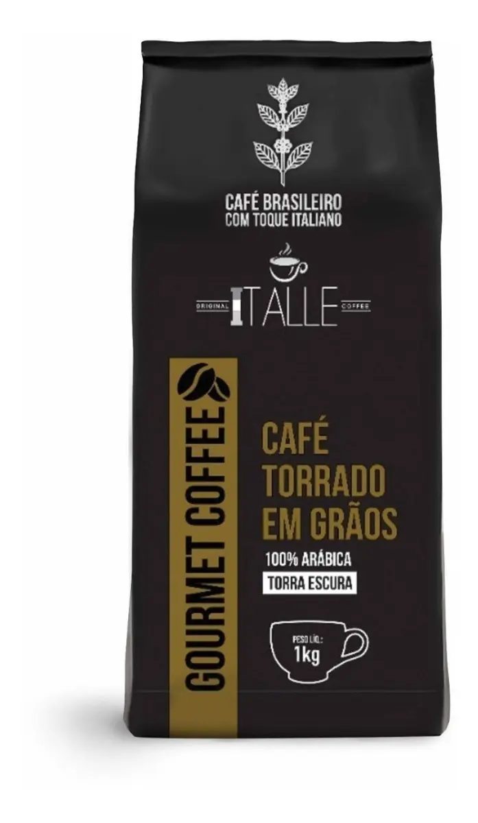 Café Italle Arábica Grãos 1kg